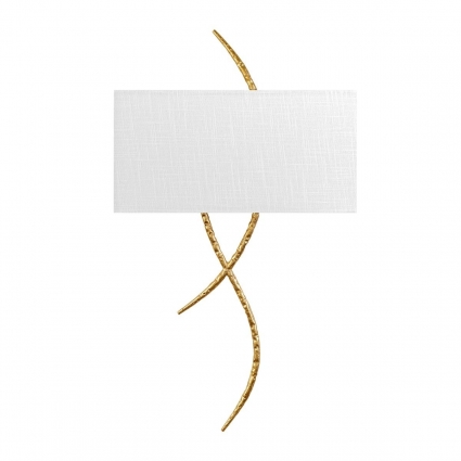 Настенный светильник Loft It Romance 10457 Gold в стиле арт-деко, цвет белый