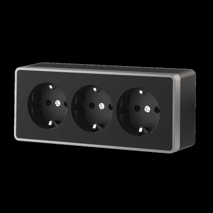 Розетка Werkel a056944 цвет черный