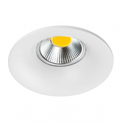 Светильник встраиваемый MR16/GU10 max 1x12Вт Levigo Base Lightstar 010066 в стиле Хай-тек, цвет белый