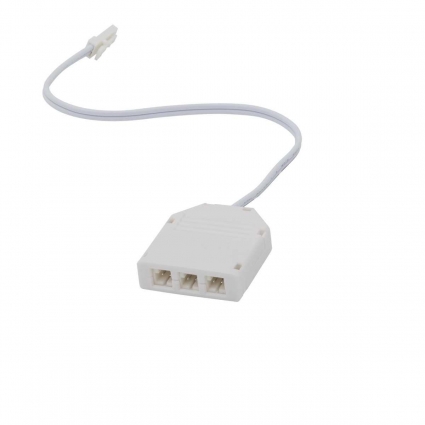 Адаптер для светильников 036ХХХ DC12В LED max 4x5Вт (0,5м кабель) Mobiled Lightstar 036004, цвет белый, мощность 20 Вт