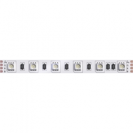Светодиодная лента 24V 14,4W/m  RGB 5м Arte Lamp TAPE A2406010-01-RGB, мощность 14.4 Вт