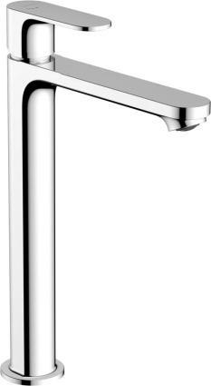 Смеситель для раковины Hansgrohe Rebris S 72580000 с донным клапаном, хром, однорычажный, длина излива 16.9 см