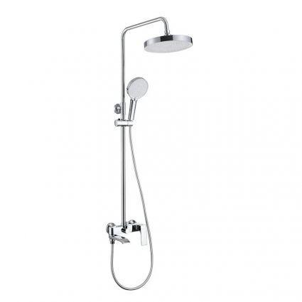 Душевая стойка ProHanss P61 P61.24 хром штанга 150 см, шланг пластиковый 150 см, 3 режима