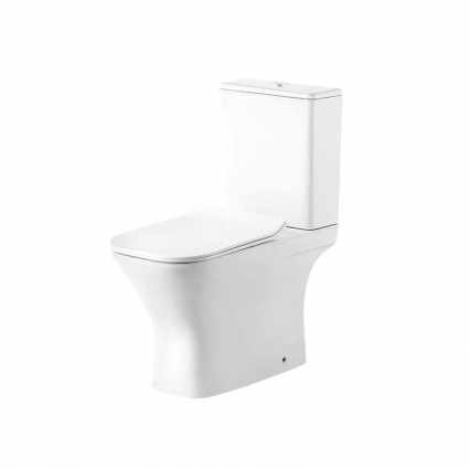 Унитаз-компакт напольный Grossman Classic GR-4464SQ белый, 37x64 см