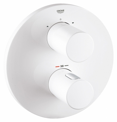 Термостат Grohe Grohtherm 3000 Cosmopolitan для ванны с душем, термостат, белый