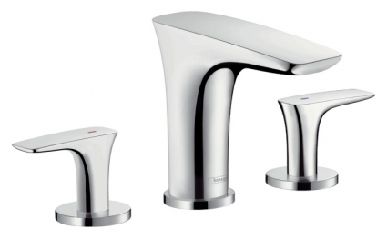 Смеситель Hansgrohe PuraVida для раковины двухвентильный, хром