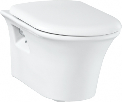 Унитаз подвесной Creavit Monn MO321 белый, овальный, 36x55.4 см
