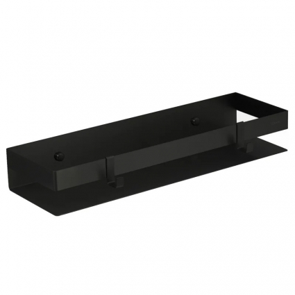 Полка Lemark SHELF LINE 9772053 черный подвесная,  в современном стиле