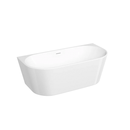 Sancos Акриловая ванна Labo 1700x800x580, пристенная, FB22, овальная, объем 267 л.