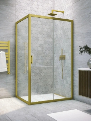 Душевые уголки 95x125 см прямоугольные