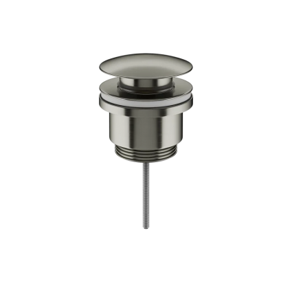 Донный клапан Ceramica Nova, click-clack, брашированный никель, 70003BN