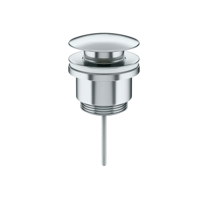 Донный клапан Ceramica Nova, click-clack, хром, 70003CH