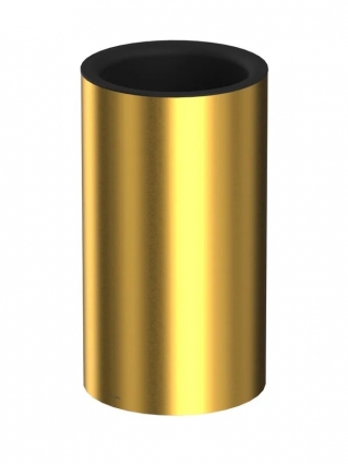 Мусорное ведро WHITECROSS Ergo ER2291GLB 4 л, gold brushed, напольное