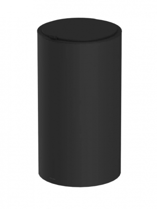 Мусорное ведро WHITECROSS Ergo ER2290BL 4 л, black, напольное