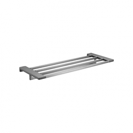 Полка Rose RG1808T 65 см, для полотенец, пепельный, подвесной