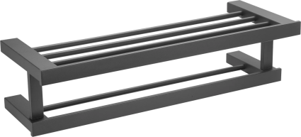 Полка Mediclinics Harmonia AI1423B black finish черный, подвесной