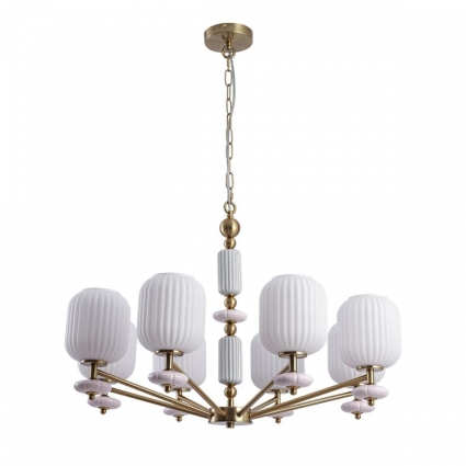 Люстра Lumion ALEGRA 8334/8 в классическом стиле, цвет белый, мощность 320 Вт
