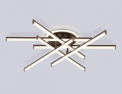 Люстра Ambrella Light COMFORT FL6253 в стиле Хай-тек, цвет белый, мощность 97 Вт