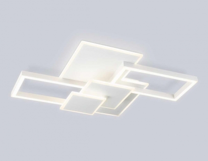 Люстра Ambrella Light ACRYLICA FA1031 в стиле Хай-тек, цвет белый, мощность 95 Вт