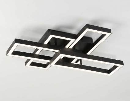 Люстра Ambrella Light ACRYLICA FA1002 в стиле Хай-тек, цвет белый, мощность 65 Вт