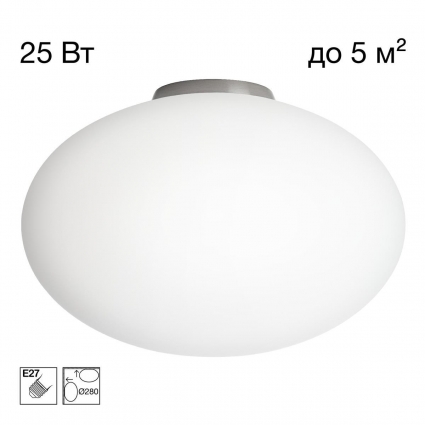 Светильник потолочный Citilux RON CL941E28B1 в стиле модерн, цвет белый