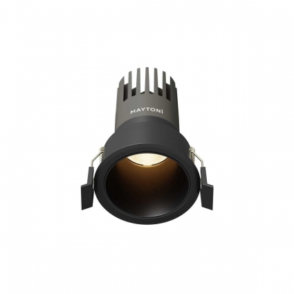Встраиваемый светильник Maytoni Technical DL116-10W-3K-B цвет черный