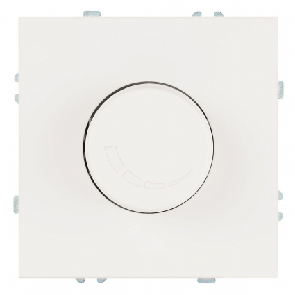 Выключатель диммирующий (механизм), Stekker, 250В, 500W Эмили, RSW10-5106-01, белый фарфор, soft touch 49868, цвет белый
