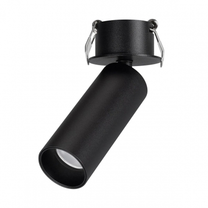 Встраиваемый светодиодный спот Arlight SP-Nuance-Built-Flap-R35-7W Warm3000 049901 в стиле Хай-тек, цвет черный