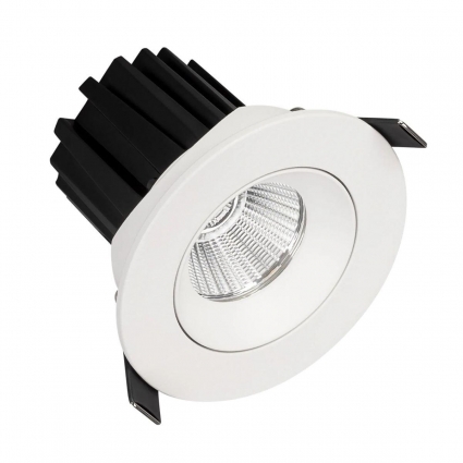 Встраиваемый светодиодный светильник Arlight MS-Atoll-Built-Turn-R94-10W Warm3000 044598 в современном стиле, цвет белый