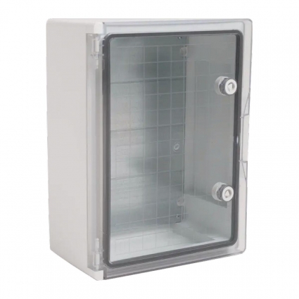 Корпус пластиковый ЩМПп Stekker EBX60-6/06-65 IP65 c прозрачной дверью (400*300*165) пластик ArcaWP65+ 50721