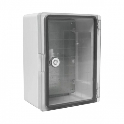 Корпус пластиковый ЩМПп Stekker EBX60-6/04-65 IP65 c прозрачной дверью (280*210*130) пластик ArcaWP65+ 50719