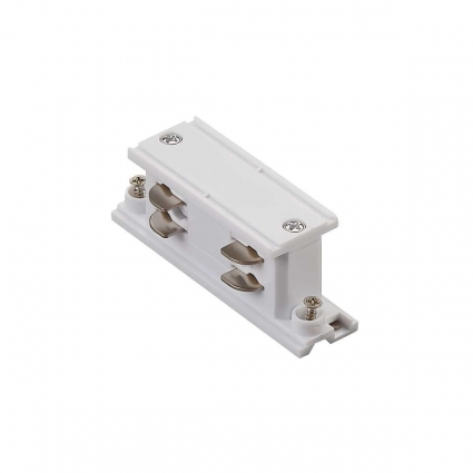 Соединитель прямой к треку 5040xx-(F)/(R) Quattro Lightstar 504106-FR в стиле Хай-тек, цвет белый