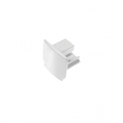 Заглушка боковая к треку 5040xx-(F)/(R) Quattro Lightstar 504166-FR в стиле Хай-тек, цвет белый
