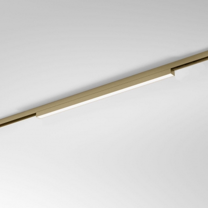 Трековый светодиодный светильник Elektrostandard Brass Line 85527/01 a071852 цвет латунь, мощность 24 Вт