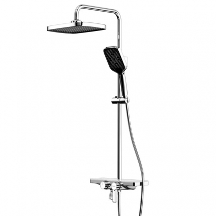 Душевая стойка Elghansa Shower Systems 2375707-2S chrome хром, штанга 140 см