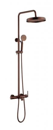 Душевая стойка Boheme Eterna 178-CB copper brushed цвет медь, штанга 120 см
