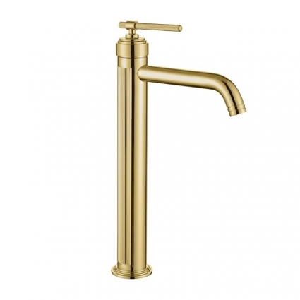 Смеситель для раковины Boheme Eterna 172-G gold однорычажный, золото