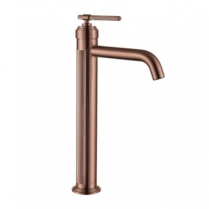 Смеситель для раковины Boheme Eterna 172-CB copper brushed однорычажный, медь