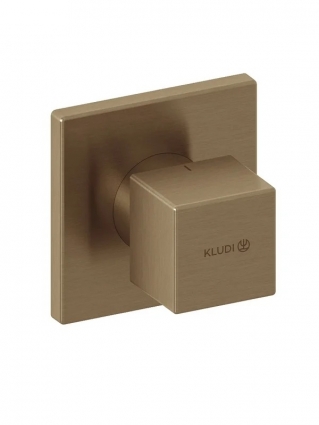 Вентиль Kludi Decus 54816N175 брашированная бронза PVD