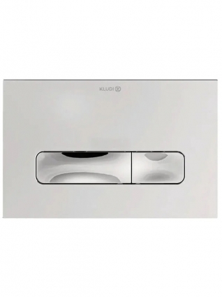 Кнопка смыва для унитаза Kludi Unifix 30PP0105 пластик, цвет хром, механическая