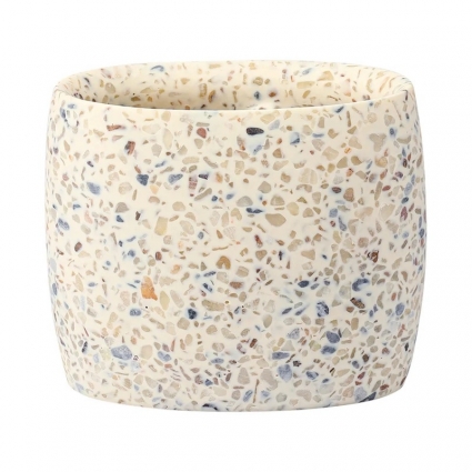 Стакан для зубных щеток Bergenson Bjorn Mosaic BB0000927 бежевый в современном стиле