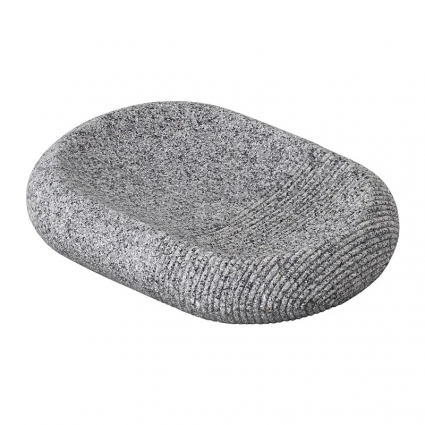 Мыльница Bergenson Bjorn BB0001025 цвет серый, настольная