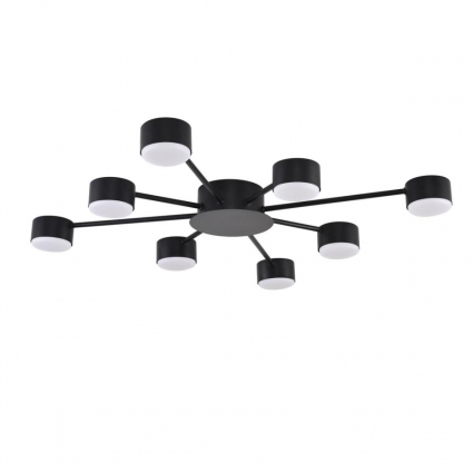 Люстра Lumion COMFI 8344/8C цвет черный, мощность 56 Вт