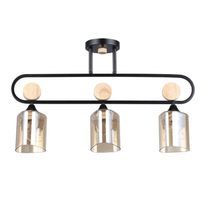 Потолочный светильник Arte Lamp GLAMORE A5076PL-3BK в стиле модерн