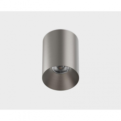 Накладной светодиодный светильник Italline IT02-027 dark silver 3000K цвет серебро, мощность 12 Вт