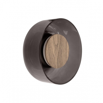 Настенный светильник Loft IT Totem 10466W Smoke wood в стиле модерн, цвет серый