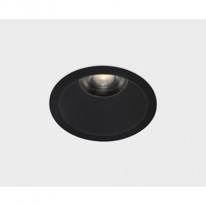 Встраиваемый светильник Italline IT06-6025 black 4000K цвет черный, мощность 12 Вт