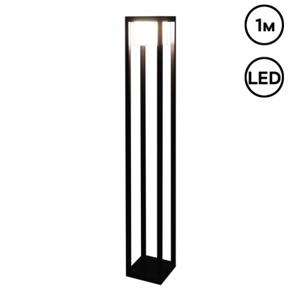 Уличный светильник Reluce 09978-0.7-001JH 1,0M LED12W BK RLOS, цвет черный