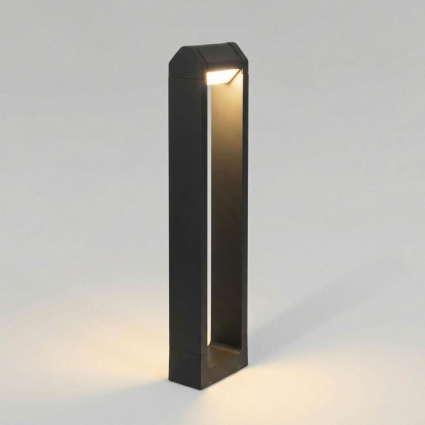 Уличный светодиодный светильник Elektrostandard Dors F LED (35163/F) 3000K черный a072078 в стиле Хай-тек, цвет черный