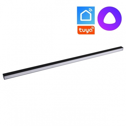 Трековый магнитный светильник Reluce 13003-9.3-001UR magnetic LED30W BK CCT+SMART в современном стиле, цвет черный